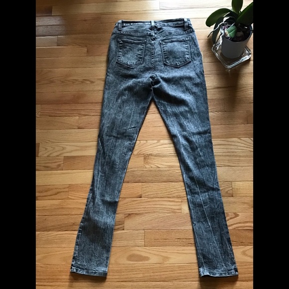 ♦️ Sz 9 | by Windsor | Black Ripped Super Skinny Bleu Jeans 🔥 - Picture 8 of 10